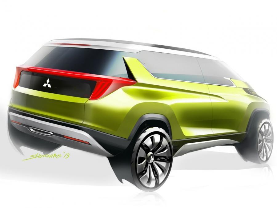  Mitsubishi AR Concept 2013 года  (фото 4 из 10)